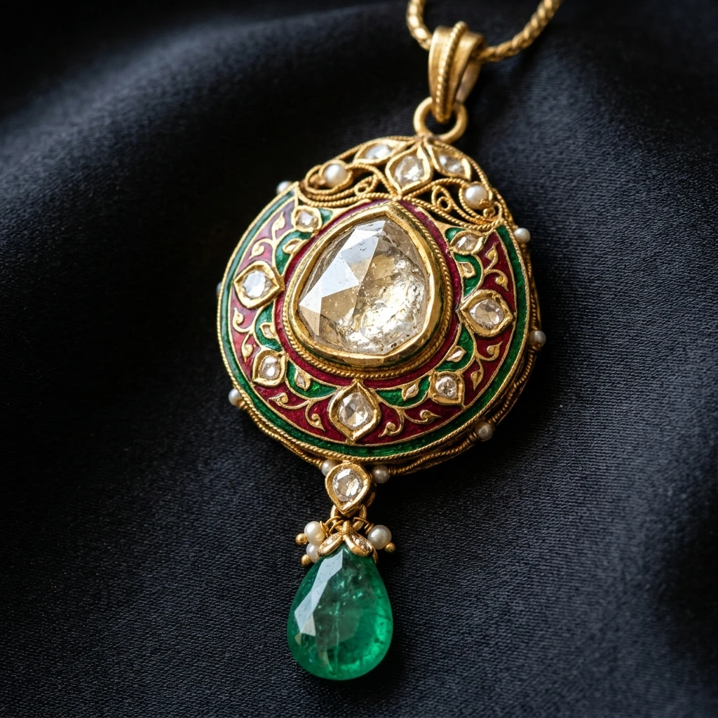 Kundan Polki Pendants